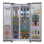 یخچال فریزر ساید بای ساید 27 فوت اسنوا مدل S1Di-S110-W