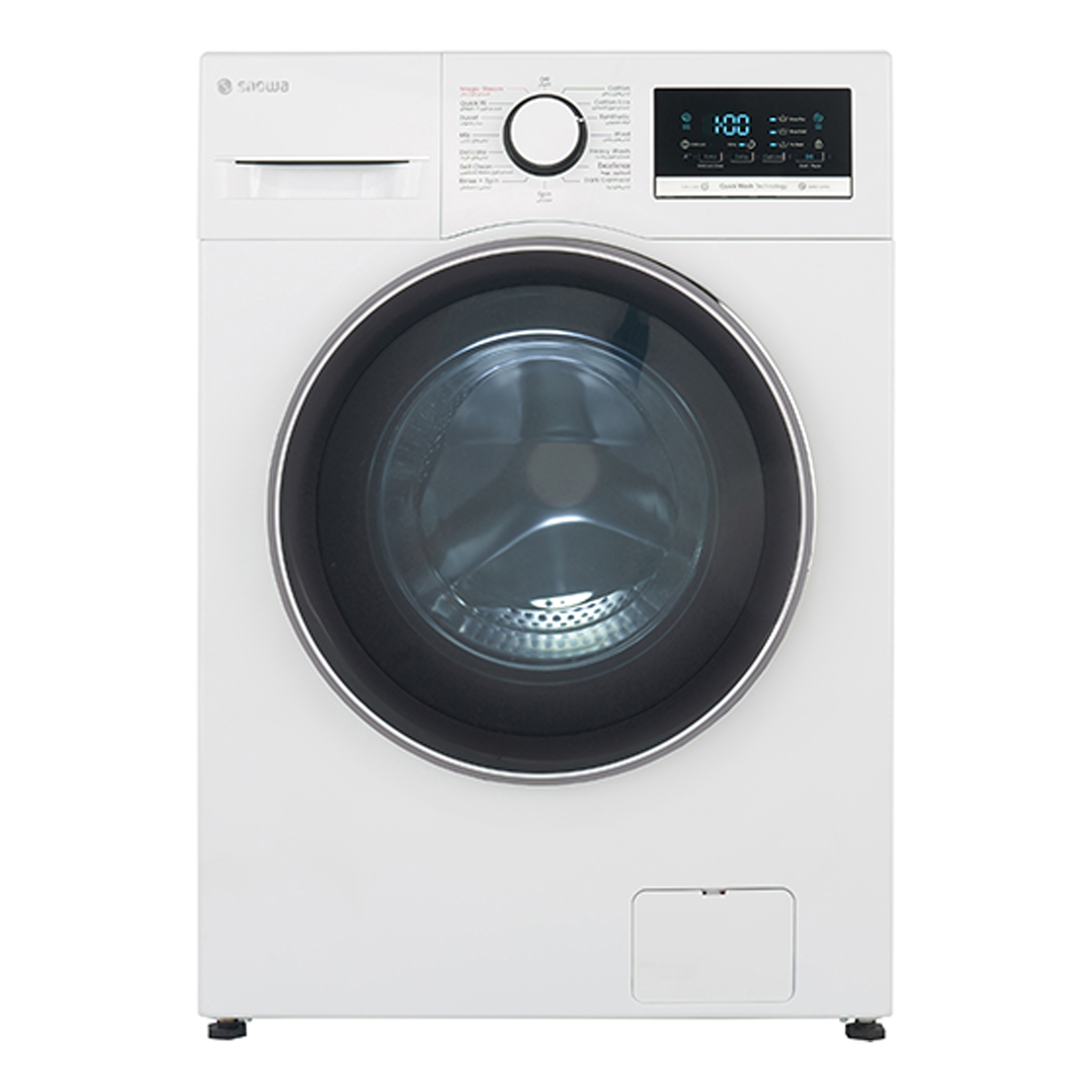 ماشین لباسشویی 8 کیلوگرم اتوماتیک اسنوا مدل SWM-A81S