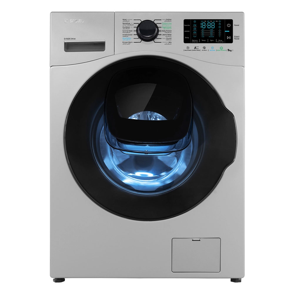 ماشین لباسشویی 9 کیلوگرم اتوماتیک اسنوا مدل SWM-F92S